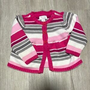 4/$30 Colorful Striped Kids Cardigan